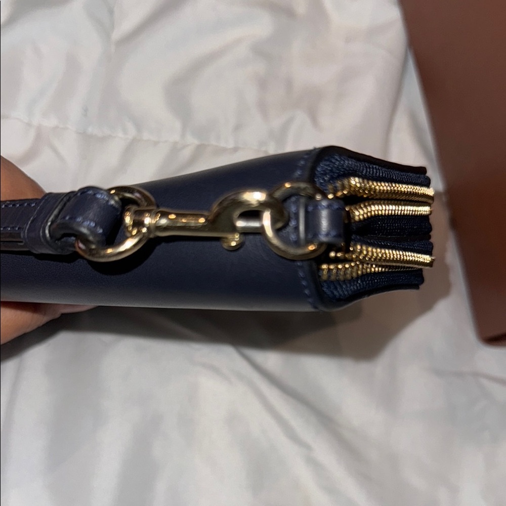 Coach Blue Clutch or Wallet - Picture 9 of 11